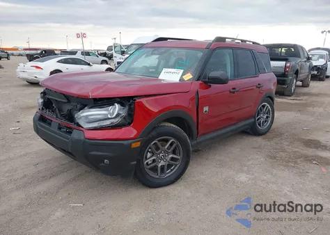 2025 Ford Bronco Sport Big Bend z USA, uszkodzony, nr VIN 3FMCR9BN2SRE27730